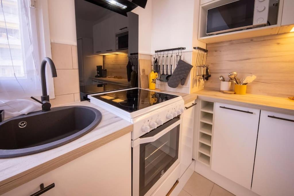 06B - Beautiful 2 Rooms With Terrace Sea View روكوبرُن كاب مارتي المظهر الخارجي الصورة