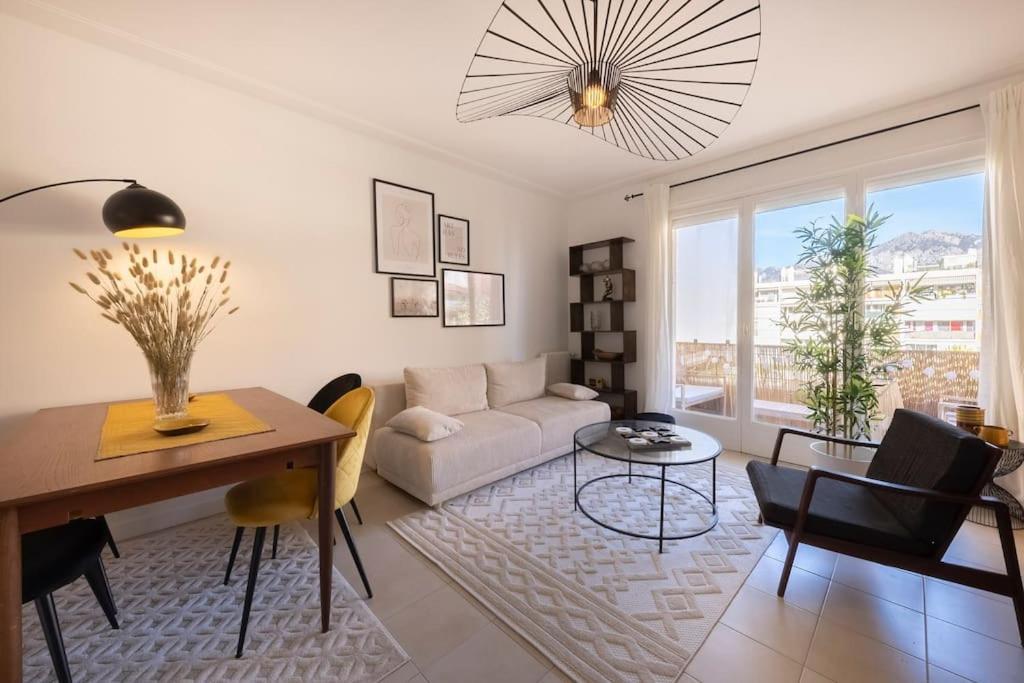 06B - Beautiful 2 Rooms With Terrace Sea View روكوبرُن كاب مارتي المظهر الخارجي الصورة