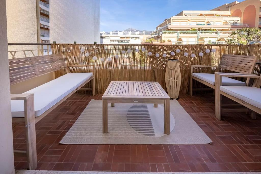 06B - Beautiful 2 Rooms With Terrace Sea View روكوبرُن كاب مارتي المظهر الخارجي الصورة